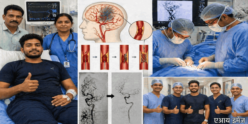 जिममध्ये कसरत करताना मेंदूची नस फाटली; तरुणाला अर्धांगवायूचा झटका