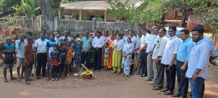 मार्ली येथील रस्त्याचे प्रथमच होणार हॉटमिक्स डांबरीकरण