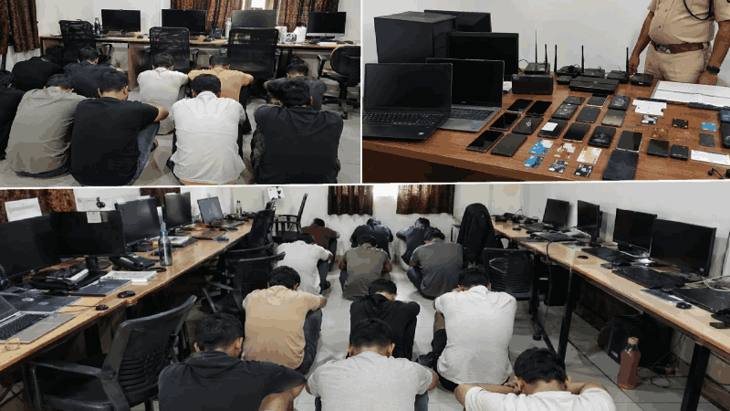 गोव्यातील बेती येथे बनावट ‘कॉल सेंटर’मधून अमेरिकेच्या नागरिकांची ६ लाखांची फसवणूक