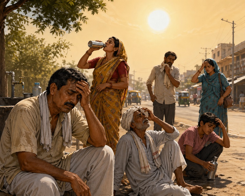 जगातील १०० अतिउष्ण शहरांपैकी तब्बल ९५ शहरे भारतात