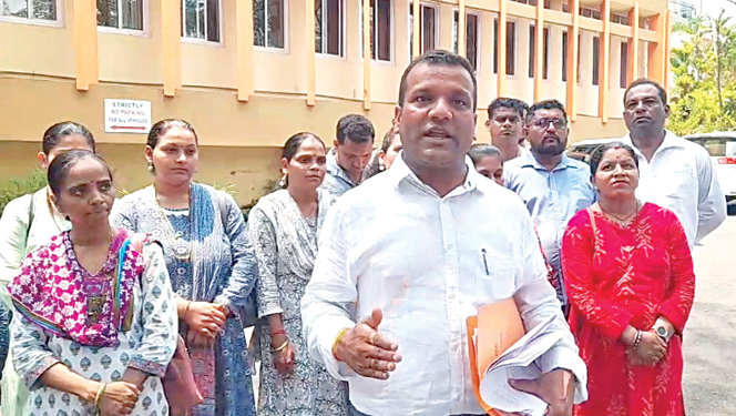 कंत्राटी कामगारांना न्याय द्या !