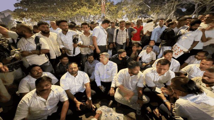 मंत्री राणे यांच्या निवासस्थानाबाहेर आंदोलन; आमदार कार्लुस फेरेरा यांना पोलिसांचे समन्स