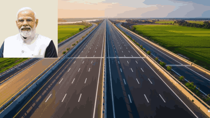 उत्तर प्रदेशात गंगा एक्सप्रेसवेचे पंतप्रधान नरेंद्र मोदी यांच्याहस्ते उद्घाटन