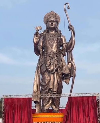 पर्तगाळी येथील श्रीरामांची प्रतिमा भाविकांसाठी तात्पुरती खुली