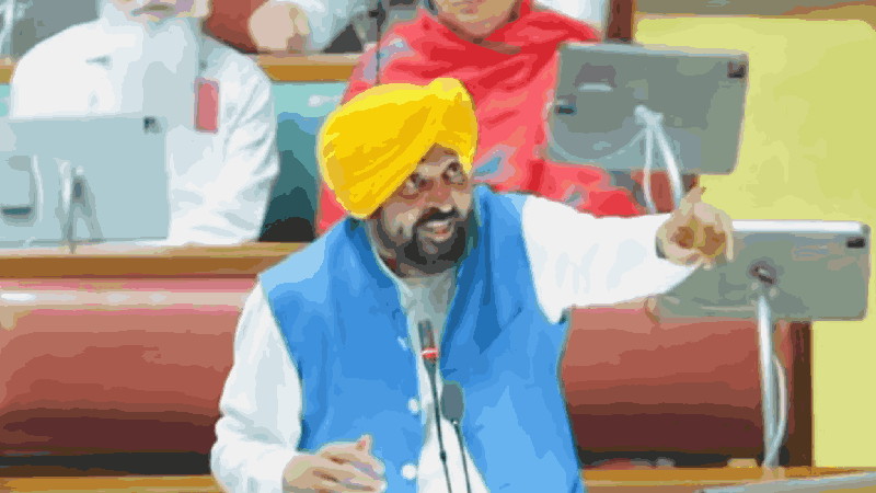 पंजाब विधानसभेत मुख्यमंत्र्यांच्या ‘अल्कोहोल टेस्ट’ची विरोधकांची मागणी; प्रचंड गदारोळ