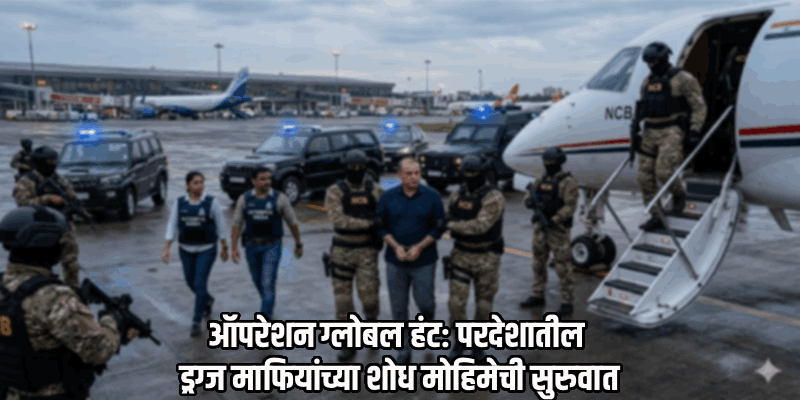 एनसीबीचा आंतरराष्ट्रीय ड्रग्ज सिंडिकेटवर 'सर्जिकल स्ट्राईक'