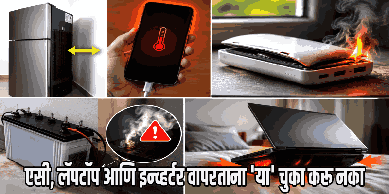 उन्हाळ्यात विजेच्या उपकरणांचे 'ओव्हरहीटिंग' कसे रोखाल? वाचा सविस्तर