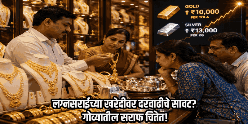 गोव्यात सोने-चांदीच्या दरात वाढ; खरेदीबाबत संमिश्र प्रतिक्रिया