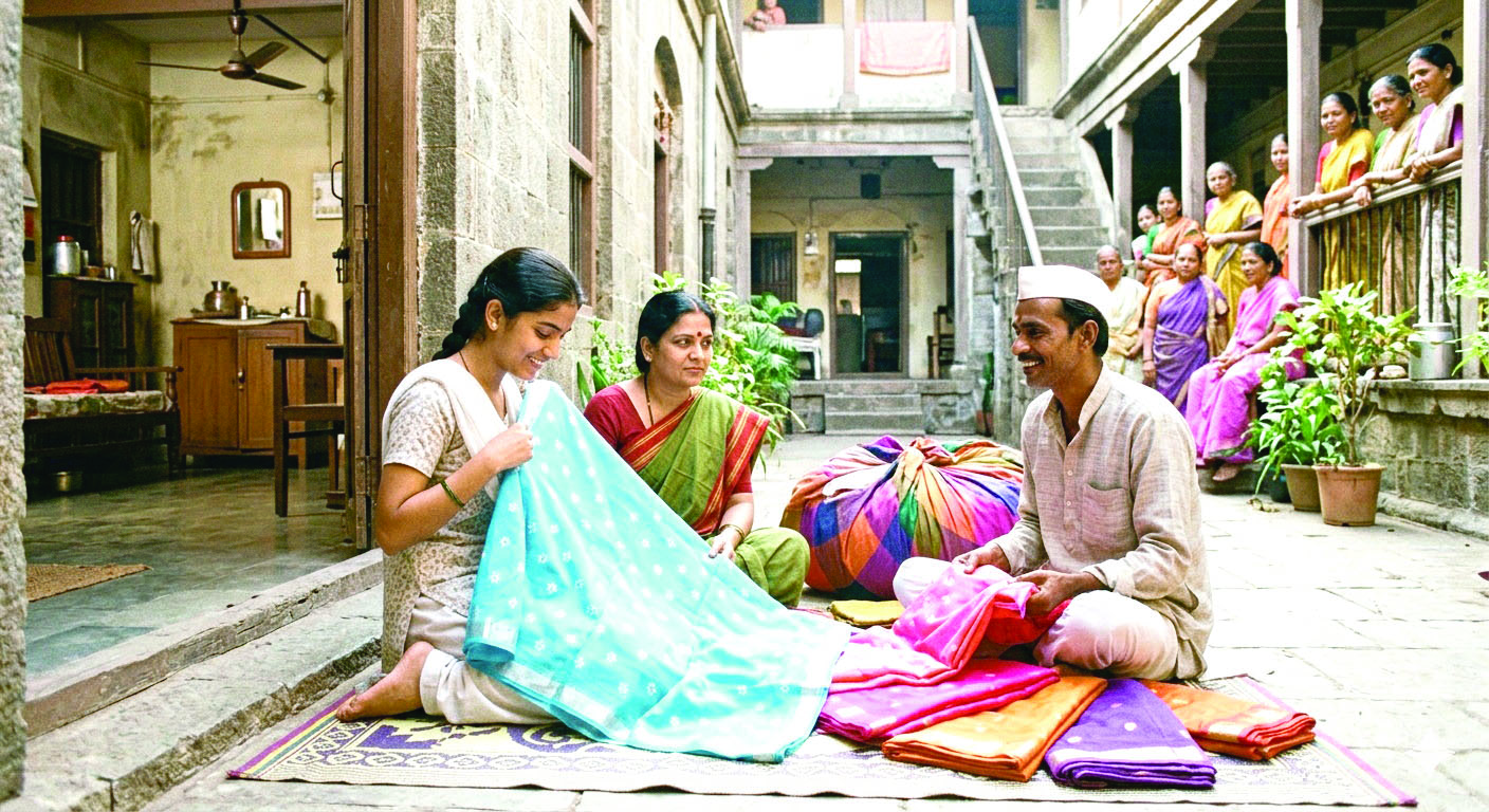 'ती'ची निळाई