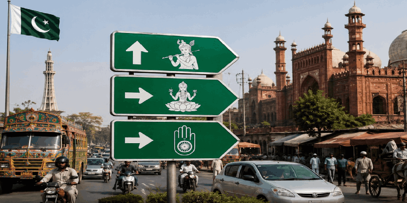 पाकिस्तानातील 'सुन्नतनगर' झाले 'संतनगर', 'खान चौक' झाला 'लक्ष्मी चौक'