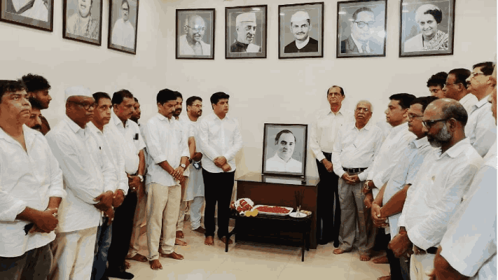 राजीव गांधी यांचे गोव्यासाठीचे योगदान विसरू नये : काँग्रेस