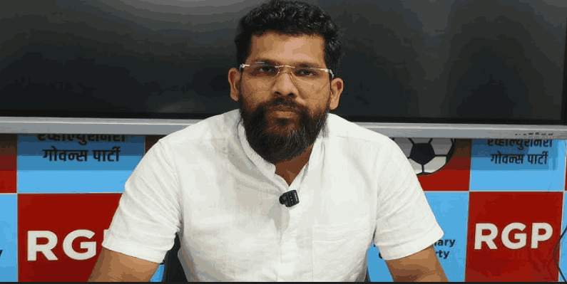 आरजीपी अंतर्गत वादावर आमदार विरेश बोरकर आज संध्याकाळी सोडणार मौन