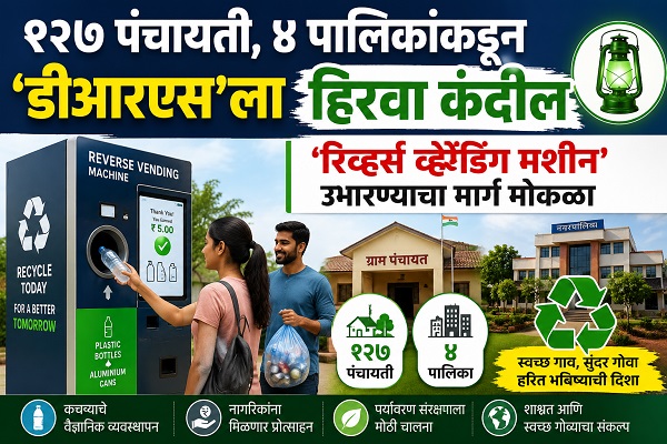 १२७ पंचायती, ४ पालिकांकडून ‘डीआरएस’ला हिरवा कंदील