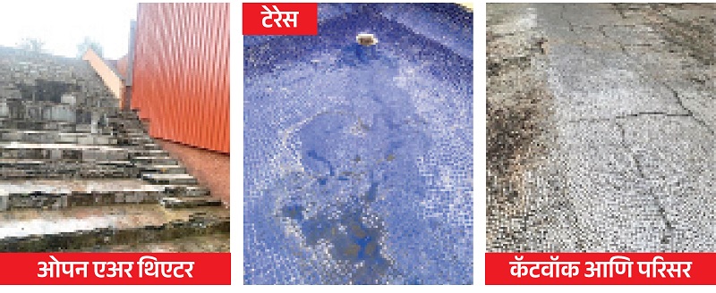 दुरुस्तीनंतर कला अकादमीत आढळल्या १८ ठिकाणी त्रुटी