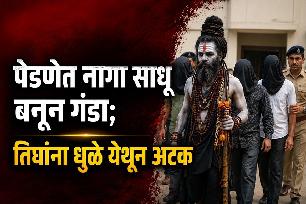 पेडणेत नागा साधूचा वेश धारण करून गंडा